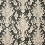 Carole Fabric North Castle Peppercorn Birch 55% Linen, 45% Rayon-SSR Printed In USA Passes 15,000 Double Rubs Wyzenbeek Horizontal: 27" and Vertical: 25 1/4" V 54" - My Fabric Connection -