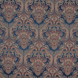 Carole Fabric Post Oak Regatta Modern Castle 100% POLYESTER INDIA N/A Horizontal: 13 1/2" and Vertical: 23 3/8" V 55" - My Fabric Connection -