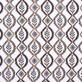 Carole Fabric Pride & Joy Noir White Smoke 93% Cotton, 7% Viscose India N/A </p><p>Repeat: 9 1/4" V, 9" H 50" - My Fabric Connection -