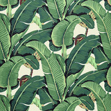 Hinson Fabric Hinson Palm Cotton Print Green Fabric 100% COTTON ITALY MEDIUM DUTY </p><p>Repeat: H: 38.5", V: 53.5" 53.5" - My Fabric Connection -