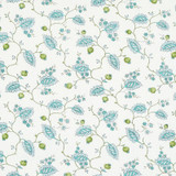 Schumacher Fabric Maryam Vine Peacock 179451 Jacaranda 10.75" - My Fabric Connection - Schumacher Fabric Maryam Vine Peacock 179451 Jacaranda 10.75" - My Fabric Connection -