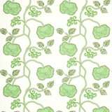 Schumacher Fabric Queen Fruit Chintz Jade 179540 Neisha Crosland 27.0" - My Fabric Connection - Schumacher Fabric Queen Fruit Chintz Jade 179540 Neisha Crosland 27.0" - My Fabric Connection -
