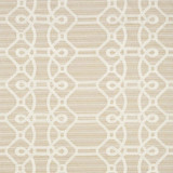 Schumacher Fabric Ziz Embroidery Natural 71934 Happy Together 17.5" - My Fabric Connection -
