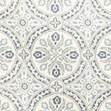 Carole Fabric Laid Back Powder Water Works 100% COTTON SPAIN Passes 100,000 Double Rubs Wyzenbeek </p><p>Repeat: 6 3/4"V, 6 3/4"H 54" - My Fabric Connection -