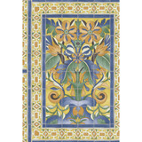 Cole & Son Wallcovering Triana Marigold & Hyacinth/Canary Yellow COLE & SON SEVILLE NON WOVEN - 100% United Kingdom Horizontal: 20.5 and Vertical: 30 20.5 - My Fabric Connection -
