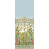 Cole & Son Wallcovering Tijou Gate Sgrn,Soli&Roug COLE & SON HISTORIC ROYAL PALACES-GREAT MASTERS NON WOVEN - 100% United Kingdom Horizontal: 55.1 and Vertical: 137.8 55.1 - My Fabric Connection -