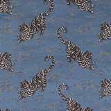 Lee Jofa Fabric Bongol Velvet Sapphire MINDORO VISCOSE - 76%;POLYESTER - 24% India HEAVY Horizontal: 26.36 and Vertical: 18.1 55.09 - My Fabric Connection -