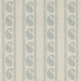 G P & J Baker Fabric Vintage Paisley Blue PORTOBELLO LINEN - 100% India Horizontal: 9.062 and Vertical: 5.516 54.372 - My Fabric Connection -