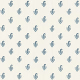 G P & J Baker Fabric Pimlico Indigo PORTOBELLO LINEN - 100% India Horizontal: 7.486 and Vertical: 7.092 52.402 - My Fabric Connection -