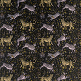 Clarke And Clarke Fabric Protea Velvet Charcoal WILDERIE BY EMMA J SHIPLEY FOR C&C POLYESTER - 100% Spain HEAVY Horizontal: 27 and Vertical: 25.36 55 - My Fabric Connection -