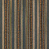Mulberry Fabric Berber Stripe Denim MULBERRY STRIPES II COTTON - 68%;JUTE - 32% India Horizontal: 8.865 and Vertical: 52.796 - My Fabric Connection -
