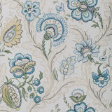 Lee Jofa Wallcovering Wimberly Paper Blue/Spring AVONDALE WALLPAPER WOOD PULP - 45%;BINDER - 20%;MINERAL FILLERS - 20%;POLYESTER - 15% United Kingdom Horizontal: 27.5 and Vertical: 27.2 27.5 - My Fabric Connection -