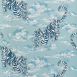 Lee Jofa Wallcovering Bongol Paper Sky MINDORO WALLPAPER PAPER - 100% United States Horizontal: 27 and Vertical: 19 27 - My Fabric Connection -