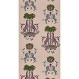 Clarke And Clarke Wallcovering Creatura Pink WILDERIE BY EMMA J SHIPLEY FOR C&C NON WOVEN - 100% United Kingdom Horizontal: 0 and Vertical: 25.24 21 - My Fabric Connection -