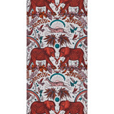 Clarke And Clarke Wallcovering Zambezi Flame WILDERIE BY EMMA J SHIPLEY FOR C&C NON WOVEN - 100% United Kingdom Horizontal: 0 and Vertical: 18 21 - My Fabric Connection -