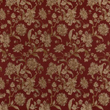 Charlotte Fabric D1840 Currant Cecile Vintage Elegance 100% Woven Polyester Asia Exceeds 120,000 Wyzenbeek Rubs (Heavy Duty) </p><p>Repeat: Horizontal: 14.5" x Vertical: 24.5" 54 Inches - My Fabric Connection -