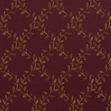 Charlotte Fabric D1857 Aubergine Ella Vintage Elegance 100% Woven Polyester Asia Exceeds 120,000 Wyzenbeek Rubs (Heavy Duty) </p><p>Repeat: Horizontal: 5" x Vertical: 5.5" 54 Inches - My Fabric Connection -