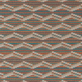 Charlotte Fabric D2023 Navajo Southwest 96% Woven Polypropylene, 4% Polyester Made In USA Exceeds 60,000 Wyzenbeek Rubs (Heavy Duty) </p><p>Repeat: Horizontal: 5" x Vertical: 5" 54 Inches - My Fabric Connection -
