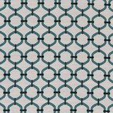 Charlotte Fabric D2169 Aqua Lattice Small Scale Patterns 100% Woven Polyester Asia Exceeds 100,000 Wyzenbeek Rubs (Heavy Duty) </p><p>Repeat: Horizontal: 1.5" x Vertical: 1.5" 54 Inches - My Fabric Connection -