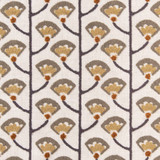 Charlotte Fabric CB900-63 Shades of Cocoa 66% Polyester, 30% Acrylic, 4% Linen Asia Exceeds 60,000 Wyzenbeek Rubs (Heavy Duty) </p><p>Repeat: Horizontal 5" x Vertical 4" 54 Inches - My Fabric Connection -