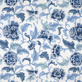 Greenhouse Fabric S3996 Indigo 55% Cotton, 45% Polyester China 15,000 double rubs </p><p>Repeat: 27.5" H, 24.5" V 56" - My Fabric Connection -