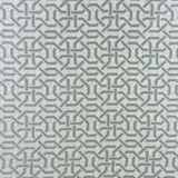 Carole Fabric Wander Around Seafoam Blue Steel 69% Polyester, 31% Cotton Turkey 6 3/8" V, 7" H 59" - My Fabric Connection -