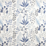 Carole Fabric Field Of Sprigs Blue Jay From The Heart 58% Cotton, 42% Polyester India 12 3/4" V, 26" H 51.75" - My Fabric Connection -