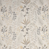 Carole Fabric Field Of Sprigs Dune From The Heart 58% Cotton, 42% Polyester India 12 3/4" V, 26" H 51.75" - My Fabric Connection -
