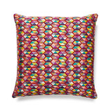 Scalamandre Pillow Carousel Pillow/Multi Pillow 77% VISCOSE 15% POLYESTER 8% COTTON USA MEDIUM DUTY </p><p>Repeat: H: 3.8", V: 6.5" - My Fabric Connection -