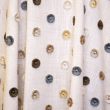 JF Fabric Buttons 92J9161 TRIBUTE 100% Polyester India Horizontal: 10.625 and Vertical: 6.25 55 - My Fabric Connection -