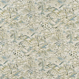 Charlotte Fabric CB800-373 Shades of Emerald 95% Polyester, 5% Linen Asia Exceeds 100,000 Wyzenbeek Rubs </p><p>Repeat: Horizontal 28" x Vertical 28" 54 Inches - My Fabric Connection -