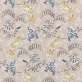 Charlotte Fabric D2934 Daffodil Crypton Prints 100% Polyester Asia Exceeds 60,000 Wyzenbeek Rubs </p><p>Repeat: Horizontal 11" x Vertical 18.5" 54 Inches - My Fabric Connection -