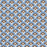 Schumacher Fabric Abelino Blue & Brown 179581 Copacabana 2.5" - My Fabric Connection - Schumacher Fabric Abelino Blue & Brown 179581 Copacabana 2.5" - My Fabric Connection -