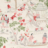 Schumacher Fabric Yangtze River Ivory 176774 Schumacher Classics 27.0" - My Fabric Connection - Schumacher Fabric Yangtze River Ivory 176774 Schumacher Classics 27.0" - My Fabric Connection -