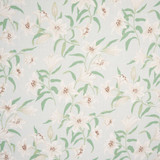 Schumacher Fabric Scattered Lilies Sky 180301 Miles Redd 13.0" - My Fabric Connection - Schumacher Fabric Scattered Lilies Sky 180301 Miles Redd 13.0" - My Fabric Connection -