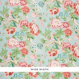 Schumacher Wallcovering Bermuda Blossoms Aqua 5010520 Wallcovering Paper UNITED KINGDOM </p><p>Repeat: H: HORZ. 26 1/4" (67CM) , V: VERT. 54" (137CM) 57.5 - My Fabric Connection - Schumacher Wallcovering Bermuda Blossoms Aqua 5010520 Wallcovering Paper UNITED KINGDOM </p><p>Repeat: H: HORZ. 26 1/4" (67CM) , V: VERT. 54" (137CM) 57.5 - My Fabric Connection -