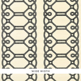 Schumacher Wallcovering Ziz Embroidered Sisal Black 5011470 Wallcovering Paper INDIA </p><p>Repeat: H: HORZ. 15 3/4" (40CM), V: VERT. 5 1/4" (13CM) 36 - My Fabric Connection - Schumacher Wallcovering Ziz Embroidered Sisal Black 5011470 Wallcovering Paper INDIA </p><p>Repeat: H: HORZ. 15 3/4" (40CM), V: VERT. 5 1/4" (13CM) 36 - My Fabric Connection -