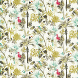 Clarke And Clarke Fabric F1518/01.CAC.0 Fabric COTTON - 100% India MEDIUM </p><p>Repeat: H: 27.17, V: 24.8 54.33 - My Fabric Connection -