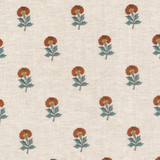 Stout Fabric Skittle 1 Chili RAINBOW LIBRARY GINGER/POPPY 82%POL 11%COT 7%LIN %REMB INDIA Horizontal: 5.375 and Vertical: 6.250 53 in - My Fabric Connection -