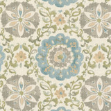 Stout Fabric Dibble 1 Seamist RAINBOW LIBRARY SAGE/CYPRESS 100%COT PERU Horizontal: 13.500 and Vertical: 13.500 54 in - My Fabric Connection -