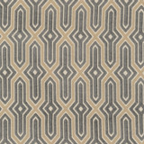 Stout Fabric Poise 2 Steel RAINBOW LIBRARY ALMOND/GRANITE 60%SVI 24%POL 16%COT INDIA Horizontal: 2.750 and Vertical: 6.000 54 in - My Fabric Connection -