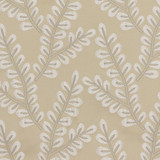 Stout Fabric Caribe 5 Bronze COLOR MY WINDOW IVORY/BURLAP 100%POL INDIA Horizontal: 4.625 and Vertical: 4.375 54 in - My Fabric Connection -