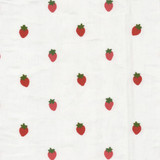 Stout Fabric Azle 1 Strawberry RAINBOW LIBRARY GINGER/POPPY 59%COT 41%LIN %PEMB INDIA Horizontal: 4.500 and Vertical: 3.750 52 in - My Fabric Connection -