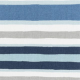 Stout Fabric Bradbury 1 Aqua JUST STRIPES SPRINGTIME/MULTI 100%COT USA Horizontal: 0.000 and Vertical: 13.375 56 in - My Fabric Connection -