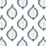 Aoc Wallcovering W04Vl Gentle 6 Mist ART OF COLOR HERITAGE WALLPAPER II 100%PA USA Horizontal: 7.000 and Vertical: 6.750 27 in - My Fabric Connection -