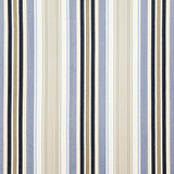 Carole Fabric Beachside Stripe Lake Dewdrop 100% Cotton India 13 1/2" H 54" - My Fabric Connection -
