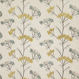 Carole Fabric With Delight Hazelwood Dewdrop 52% Polyester, 21% Viscose, 18% Cotton, 9% Linen India 9 1/4" V, 17 1/4" H 51" - My Fabric Connection -