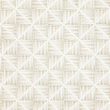 Carole Fabric Jagged Edges Flax Earth & Stone Base: 52% Polyester, 48% Cotton, Embr: 100% Spun Polyester India 6 1/4" V, 6 1/4" H 52" - My Fabric Connection -