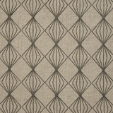 Carole Fabric Latest Craze Driftwood Evergreen 100% Polyester India 3 1/4" V, 2 3/4" H 51" - My Fabric Connection -