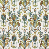 Carole Fabric Marchington Aloe Evergreen 100% Polyester Printed In Usa 27 3/4" V, 7 1/2" HD 56" - My Fabric Connection -